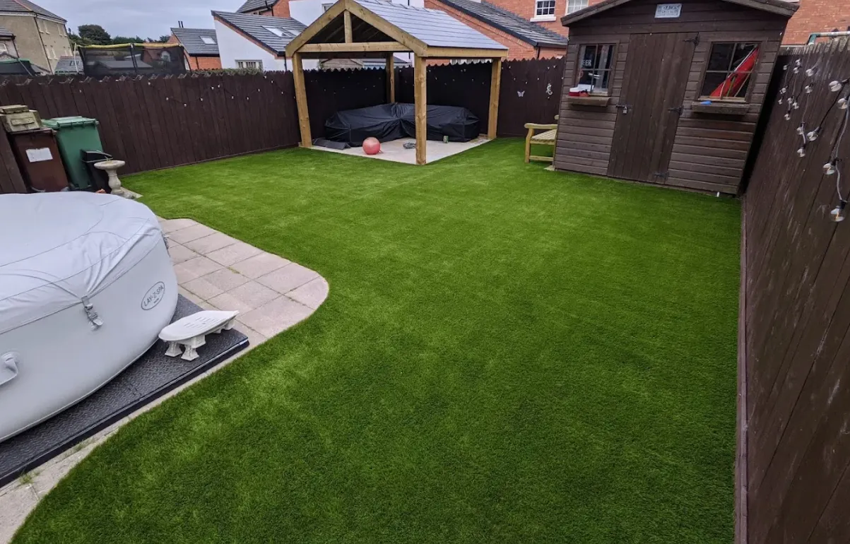 Lawns & Artificial Grass installed at a home in Ascot