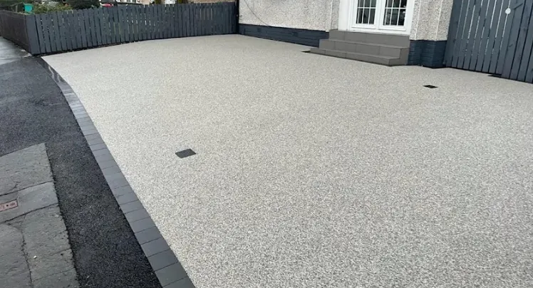 Resin bound driveway project completed in Ascot, Berkshire — project 9