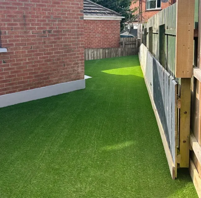 Completed lawns & artificial grass project in Ascot — project 6