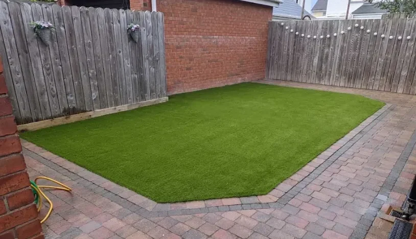 Completed lawns & artificial grass project in Ascot — project 10