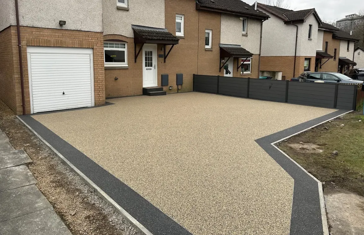 Resin bound driveway project completed in Ascot, Berkshire — project 6