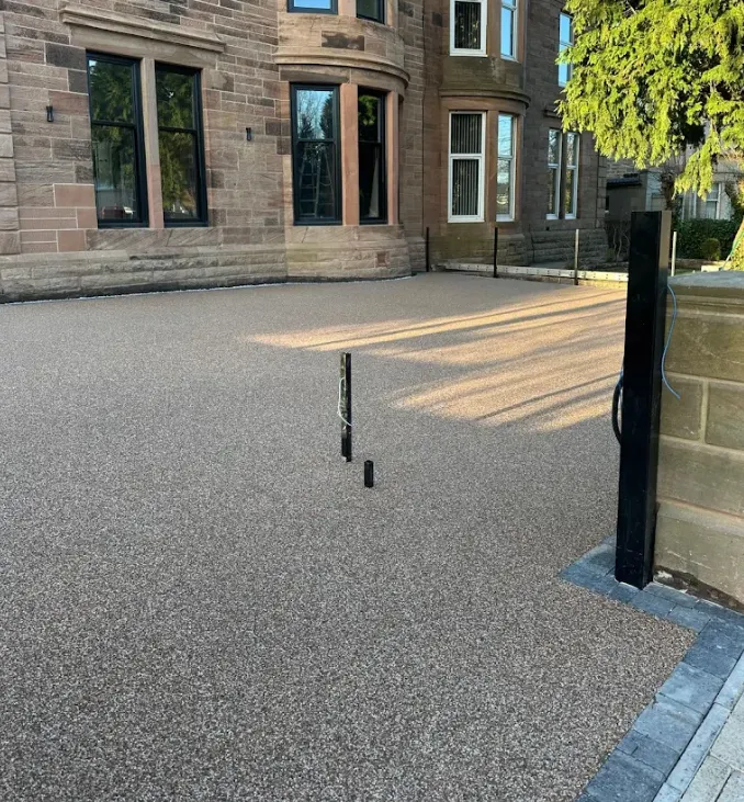 Resin bound driveway installed at a property in Ascot