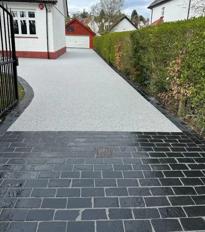 Resin bound driveway project completed in Ascot, Berkshire — project 5