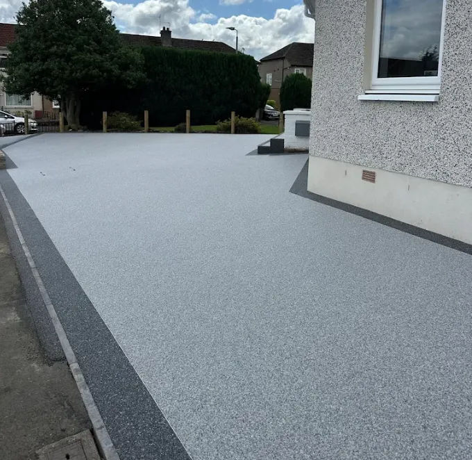 Resin bound driveway project completed in Ascot, Berkshire — project 7