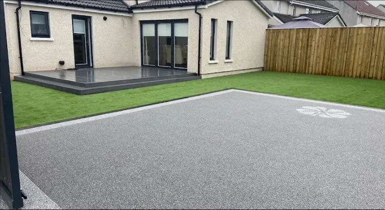 Resin bound patio project completed in Ascot, Berkshire — project 5