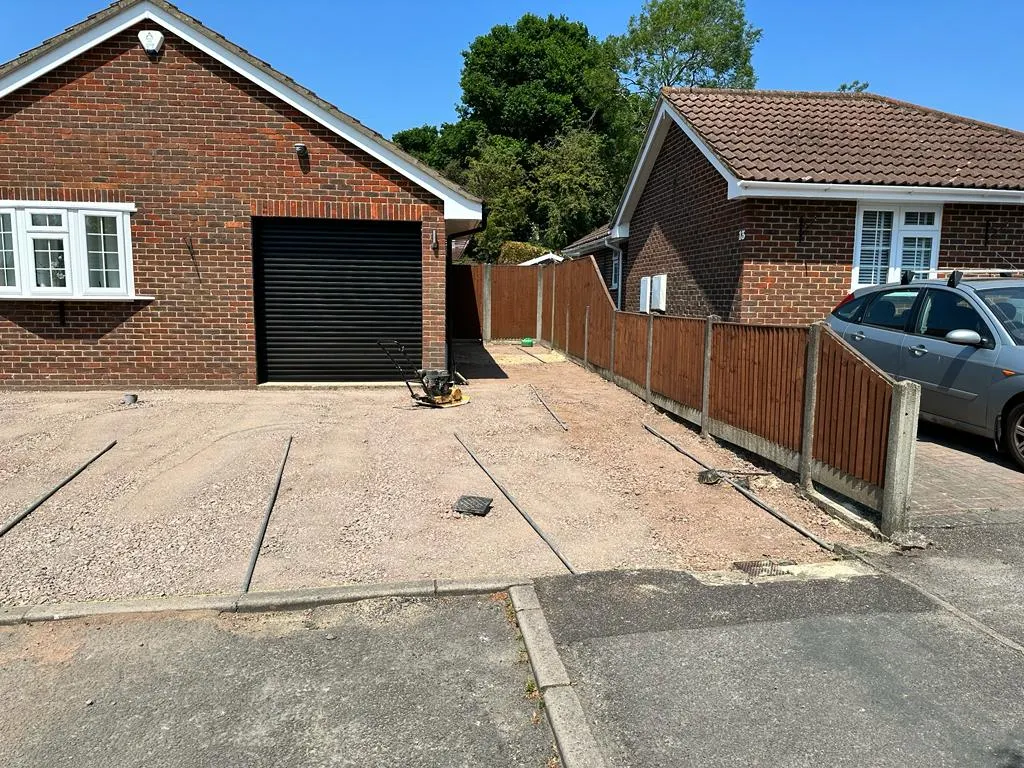 Completed driveways project in Ascot — project 10