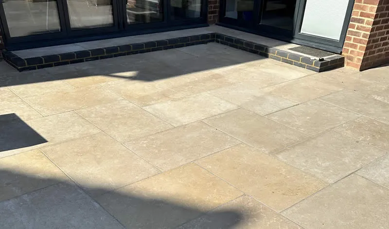 Completed patios project in Ascot — project 9