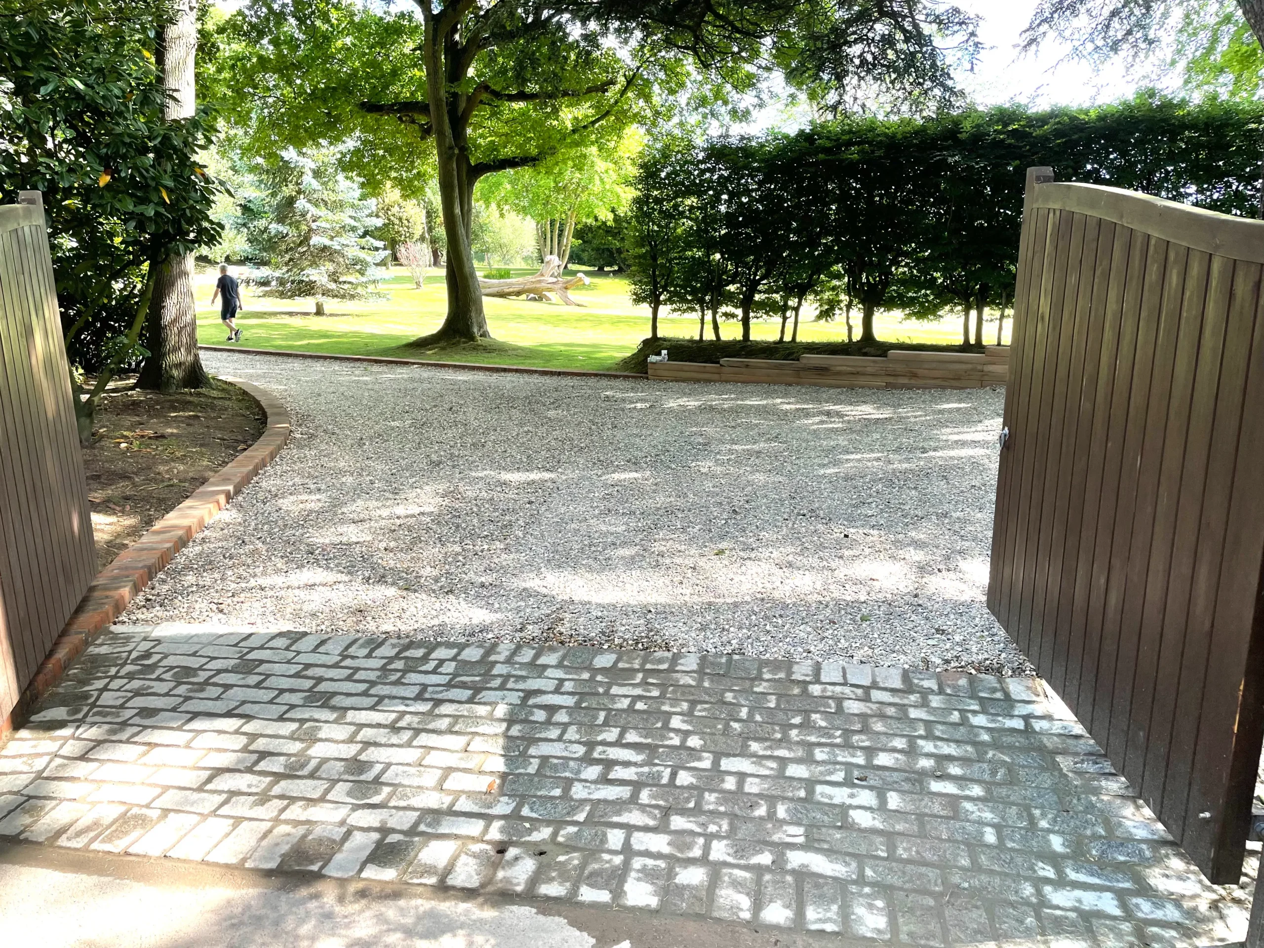 Completed driveways project in Ascot — project 5