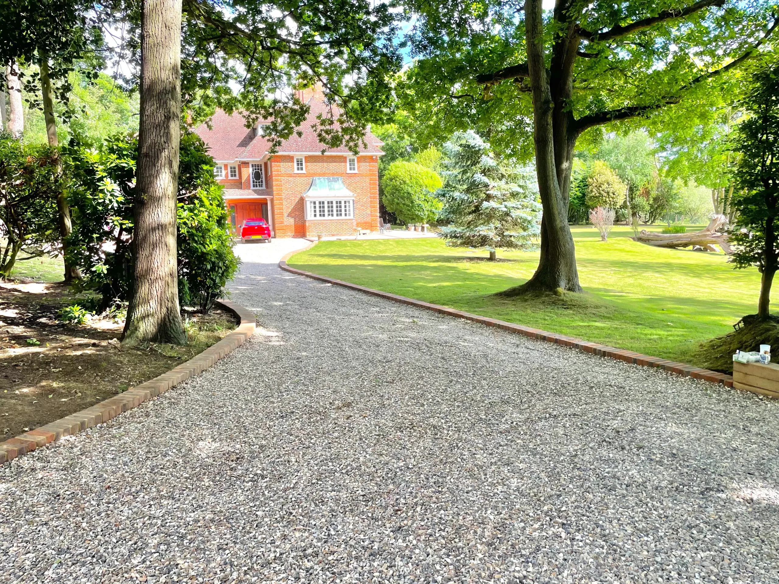 Garden drainage work carried out in Ascot, Berkshire — project 6
