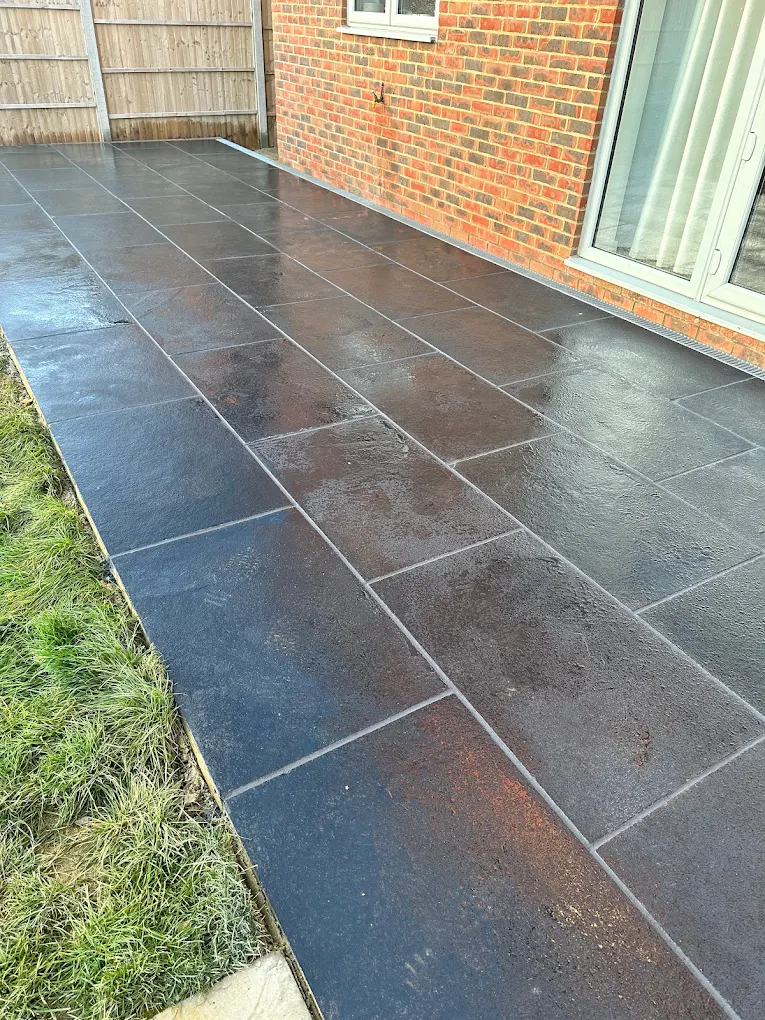 Porcelain finish at an Ascot property