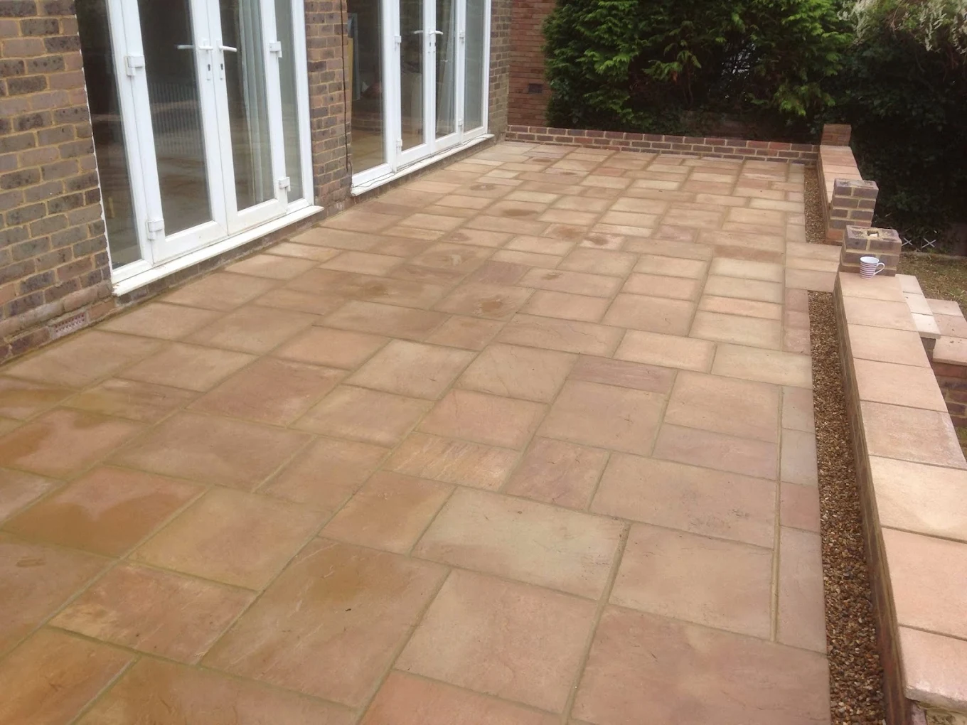 Completed patios project in Ascot — project 5
