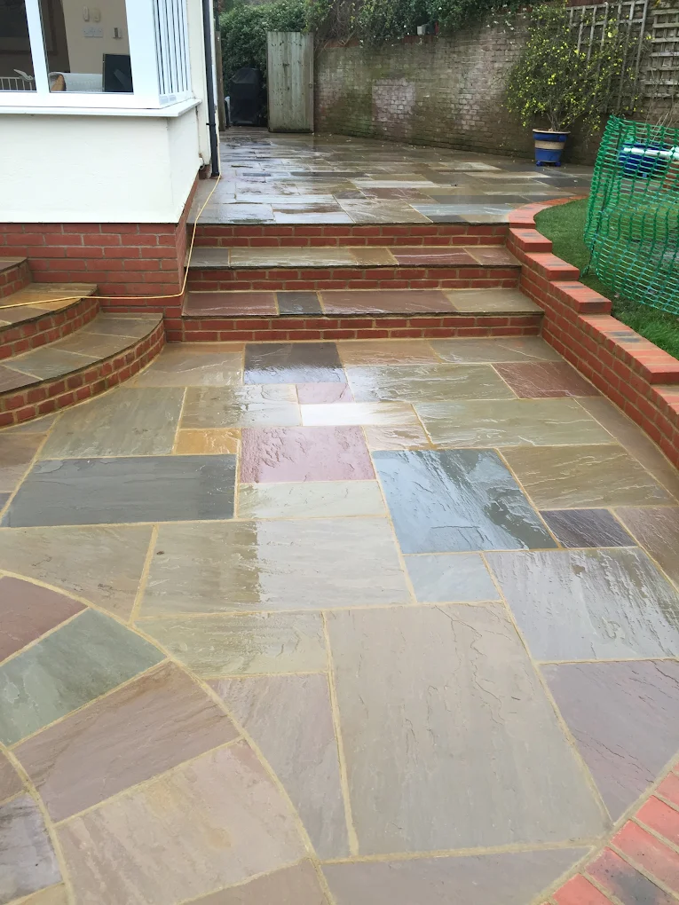 Completed patios project in Ascot — project 12