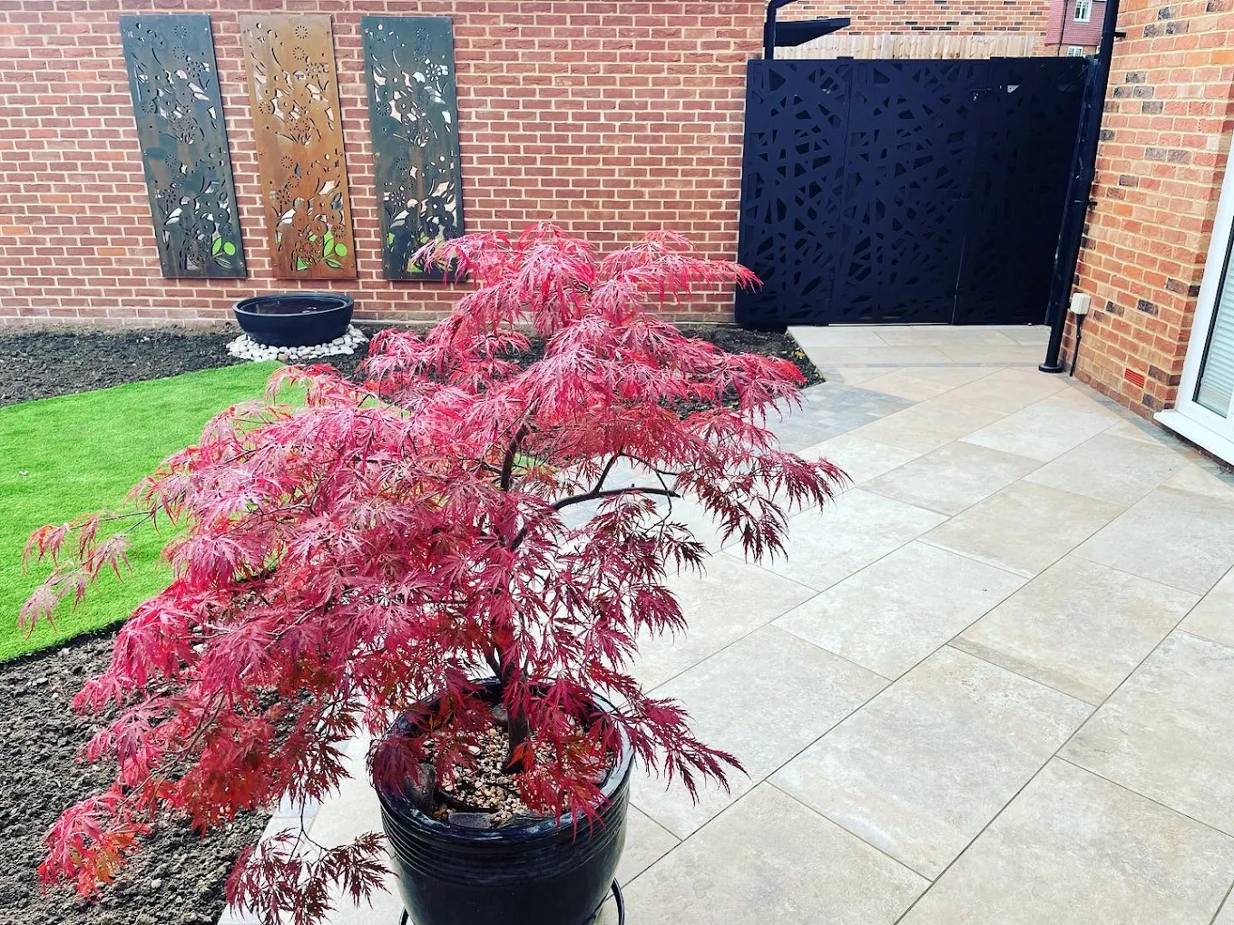 Completed patios project in Ascot — project 7